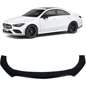 Oneway Voorspoilerlip Passend Voor Mercedes  35 Amg Aero C118 2019- - Glanzend Zwart Mercedes-Benz Oneway Ow Fs01133