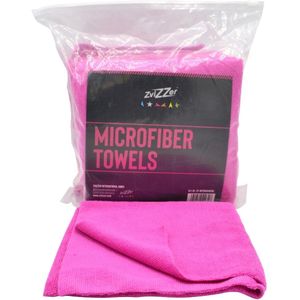 Zvizzer - Microvezel Doek - Roze - Poetsdoek - Inhoud 10 Stuks