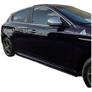 Oneway Set Sideskirts Passend Voor Alfa Romeo Giulietta Sport 2010-2020 - Glanzend Zwart Alfa Romeo Oneway Ow Ss10037