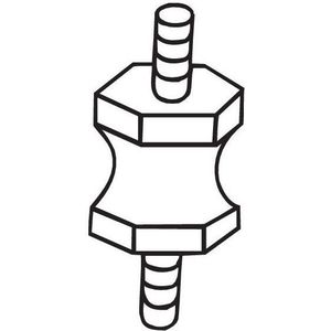 Rubberstrip, Uitlaatsysteem Renault Bosal 255-627