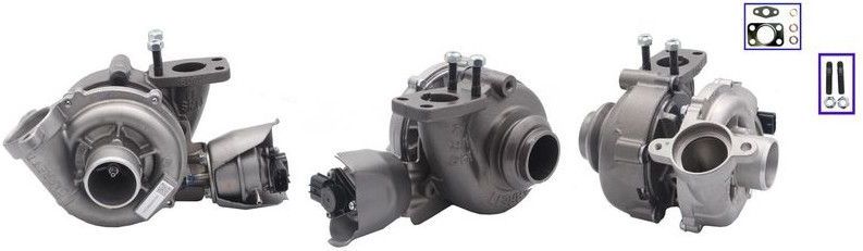 Turbocharger - Citroen Peugeot - Turbolader - Met Lineaire Positiesensor - 2 Jaar Garantie