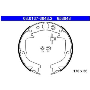 Subaru - Remschoenset - 03.0137-3043.2
