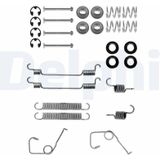 DELPHI - Remschoen - Achteras - Voor Ford LY1131 - Remsysteem Bendix - Diameter 280 mm - Breedte 63 mm