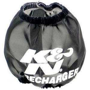 K&N Sportfilter Hoes Zwart, Universeel