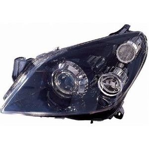 VanWezel - 3745985 - Voorlicht - Zwart - Compatibel met Opel Astra h 3/04-10 5p/d