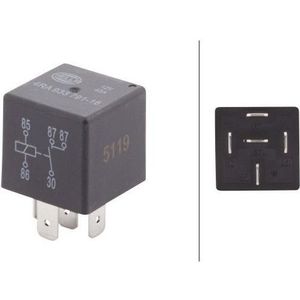 Relais, Arbeidsstroom , Alfa Romeo, Fiat, Kia, Lancia, Maserati, Mercedes-Benz Hella 4ra 933 791-167