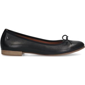 No Stress - Ballerina's - Zwart - Leer