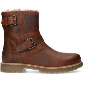 Cognac leren boots