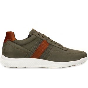 Groene nubuck sneakers