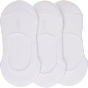 Witte sneaker sokken (3 paar)