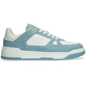 Blauwe denim sneakers