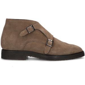 Heritage - Heren - Beige - Suède Gesp Boots