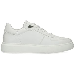 Witte leren sneakers