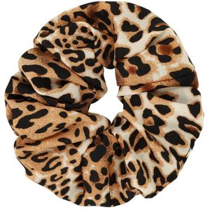 Leopard scrunchie