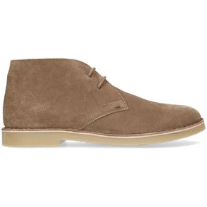 Taupe suède desert boots