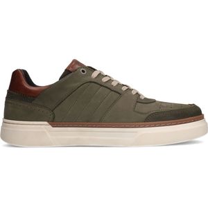 Khaki nubuck sneakers