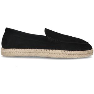 Zwarte suède espadrilles