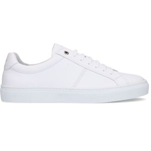 Witte leren sneakers