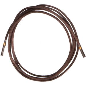 Donkerbruine schoenveters waxed (90 cm)