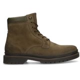 Khaki suède veterboots