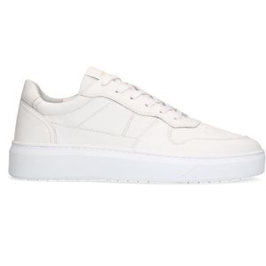 Witte leren sneakers