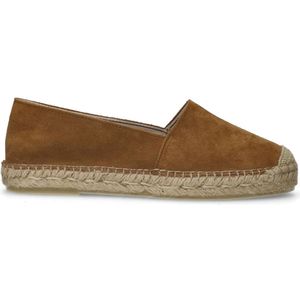 Cognac suède espadrilles