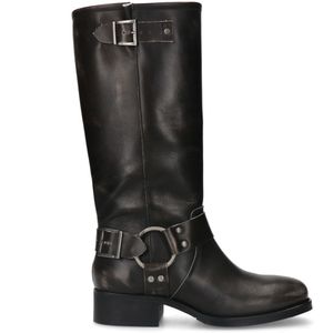 Bruine hoge biker boots