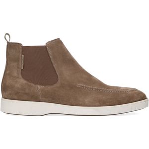 Taupe suède chelsea boots