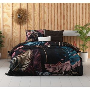 Dreamhouse - Wild Mosani - Dekbedovertrek - Zwart - Katoen-Satijn