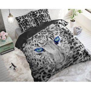 Dreamhouse - Katoen - Grijs - Dekbedovertrek