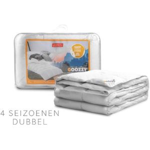 Goozzy Dekbed 100%  dons - 100 % Natuur | All-season - 4-seizoenen | Dubbel Dekbed