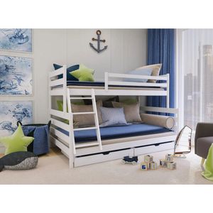 Stapelbed met Lade Faas - 3-persoons