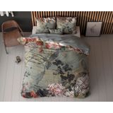 Sleeptime - Triangle Nature - Dekbedovertrek - Groen - 240 x 200/220 cm