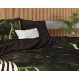 Jungle Art - Dekbedovertrekset - Taupe - 1-persoons - 140x220cm