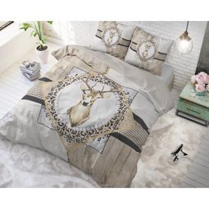 Dreamhouse - Cotton - Dekbedovertrekken - Taupe
