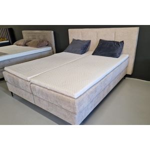 Showmodel Boxspring 180 x 200 Beige - Tripoli [Lichte gebruikssporen]