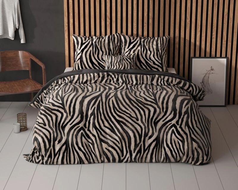 Dekbedovertrek - Blauw - Katoen - 1 Persoon