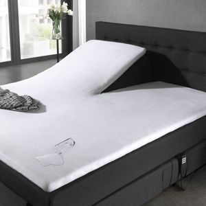 Dreamhouse Incontinentie Splittopper Hoeslaken - Waterdicht - 180x220 - Wit