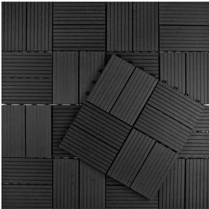 Tuintegel Composiet Antraciet 30x30cm