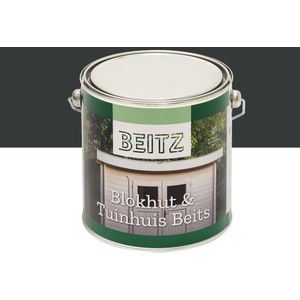 Beitz - Blokhut & Tuinhuis beits Antraciet 2,5L Zijdeglans