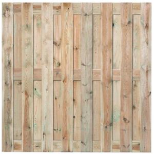 Tuinscherm Lelystad Geïmpregneerd 18 planks 180x180cm