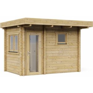 Houten saunahuisje Interflex 3432M 254x340x227cm