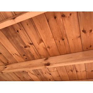 Red Class Wood ligger 4.5x9x400cm in Lariks Douglas kleur