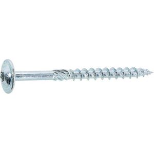 Wovar Flenskopschroeven met snijpunt grijs verzinkt 8x380mm Torx - Doos 50 stuks