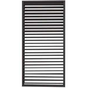 Verstelbare Shutter Schermen Hardhout 180x90cm Antraciet