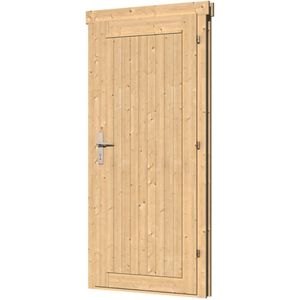 Enkele deur dicht 83x188cm Wanddikte 28 t/m 70 mm Rechtsdraaiend