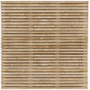 Design Tuinscherm Oostende Geïmpregneerd Vuren 180x180cm Glad Geschaafd