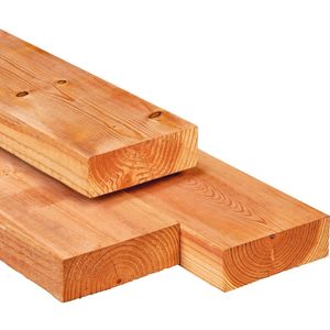 Red Class balk 4.5x14.5x300cm in Lariks Douglas kleur
