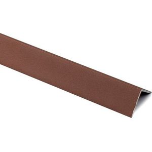 Hoekprofiel voor Donkerbruin Composiet 3.8x3.8x220cm Dikte 2 mm Tuindeco