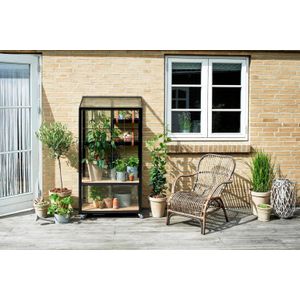 Muurkas City Garden Royal Well, 40x80cm, hoogte 158 cm, op wielen